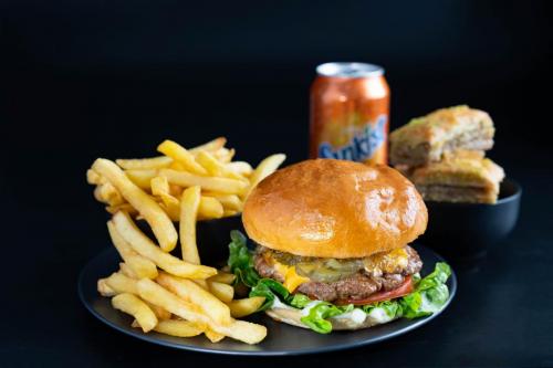 Ryan Gozleme Food Truck - Burger Fries Drink Baklava Meal - Gosling Burger 1 - Catering